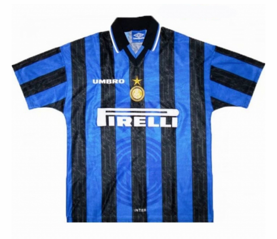 1997-1998 Inter Milan Retro Home Kit Soccer Jersey